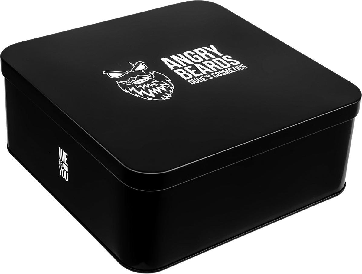 Angry Beards Velká sada péče o vousy Smooth & Saloon