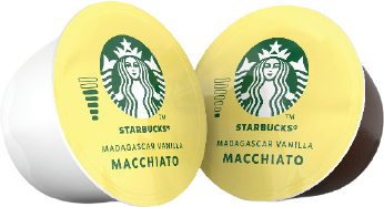 Starbucks ® Madagaskar Vanilla Latte Macchiato, kávové kapsle 12 ks