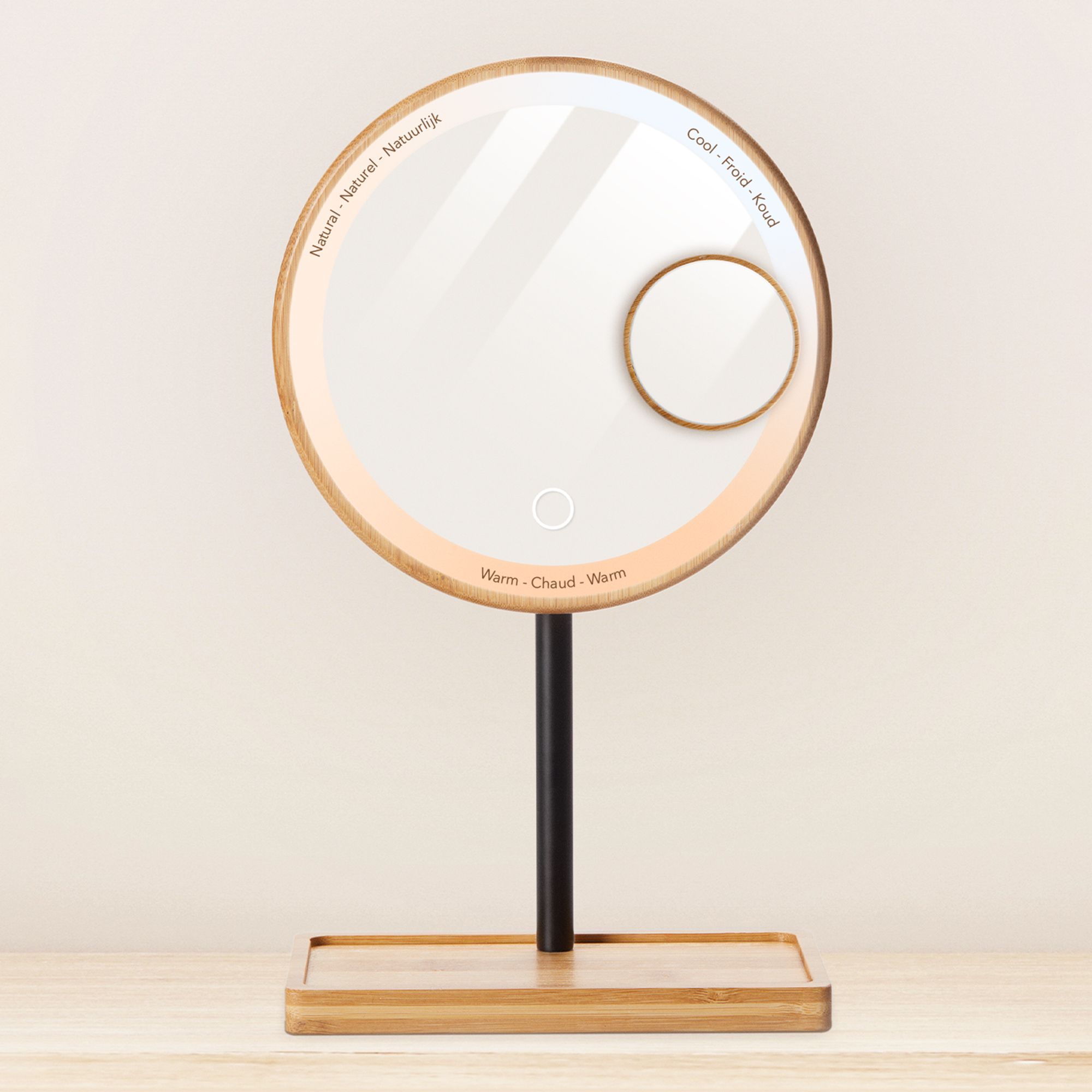 Lanaform Bamboo Mirror