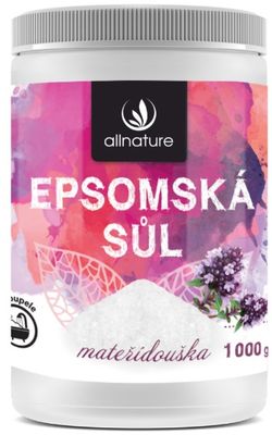 Allnature Epsom só kakukkfűvel 1 x 1000 g