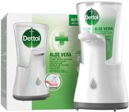 Dettol Bezdotykový dávkovač mýdla Jemná Aloe Vera 250 ml