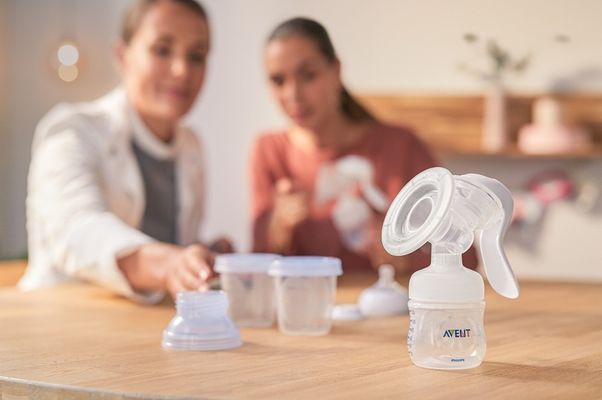Philips Avent Odsávačka mateřského mléka manuální s VIA systémem