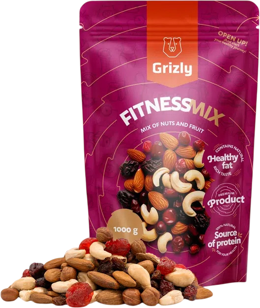 Grizly Fitness mix 1000 g