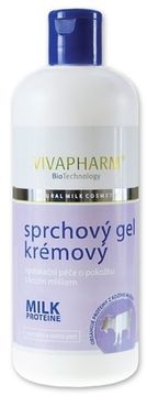 VivaPharm Kozí sprchový gel krémový 400 ml