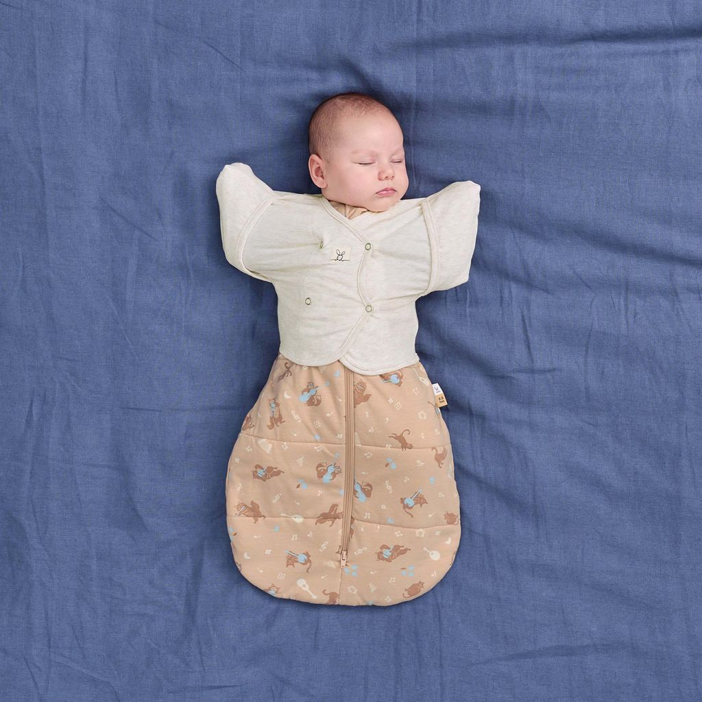 ERGOPOUCH Zavinovačka a pytel na spaní 2v1 Cocoon Melody 0-3m, 3-6kg, 2,5tog 1 ks