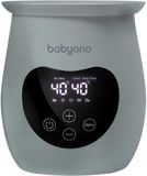 BabyOno Ohřívač a sterilizátor digitální Honey šedý