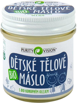 Purity Vision Dětské tělové máslo BIO 120 ml