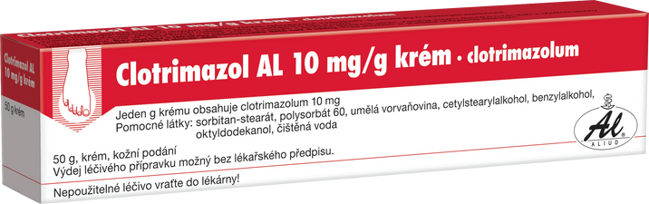 Clotrimazol AL 1% krém 50 g