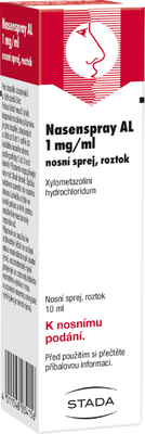 Nasenspray AL 1mg/ml nosní sprej 10 ml