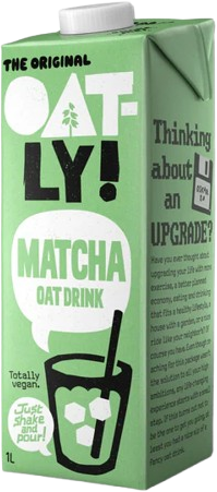 Oatly Ovesný nápoj Matcha 1 l