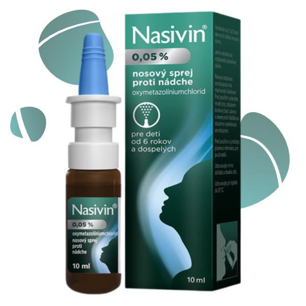 Nasivin nosový sprej 0,05%