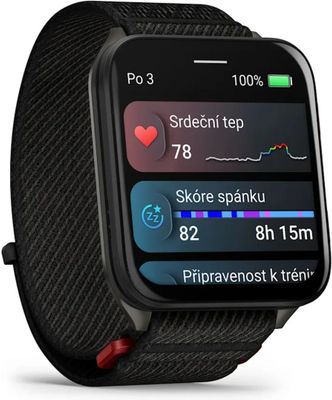 Garmin Venu X1 chytré hodinky s řemínkem ComfortFit černé