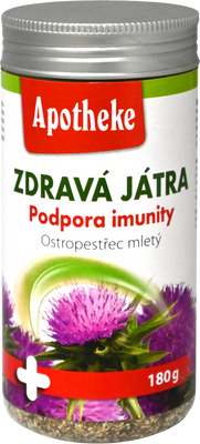 Apotheke Zdravá játra Ostropestřec mletý 180 g
