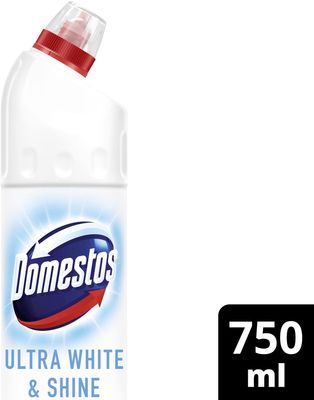 Domestos Ultra White & Shine Tekutý dezinfekční a čisticí přípravek 750 ml