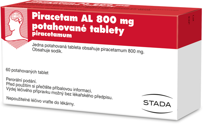 Piracetam AL 800mg tbl.flm. 60 tablet