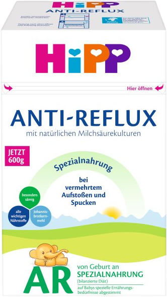 HiPP Speciální kojenecká výživa  Anti-Reflux od narození 600 g