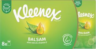 Kleenex® Kapesník papírový Balsam Hanks 8 x 9 ks