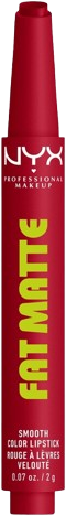 NYX Professional Makeup Fat Matte Smooth Click Lipstick Scarlet Snuggles 8 ml