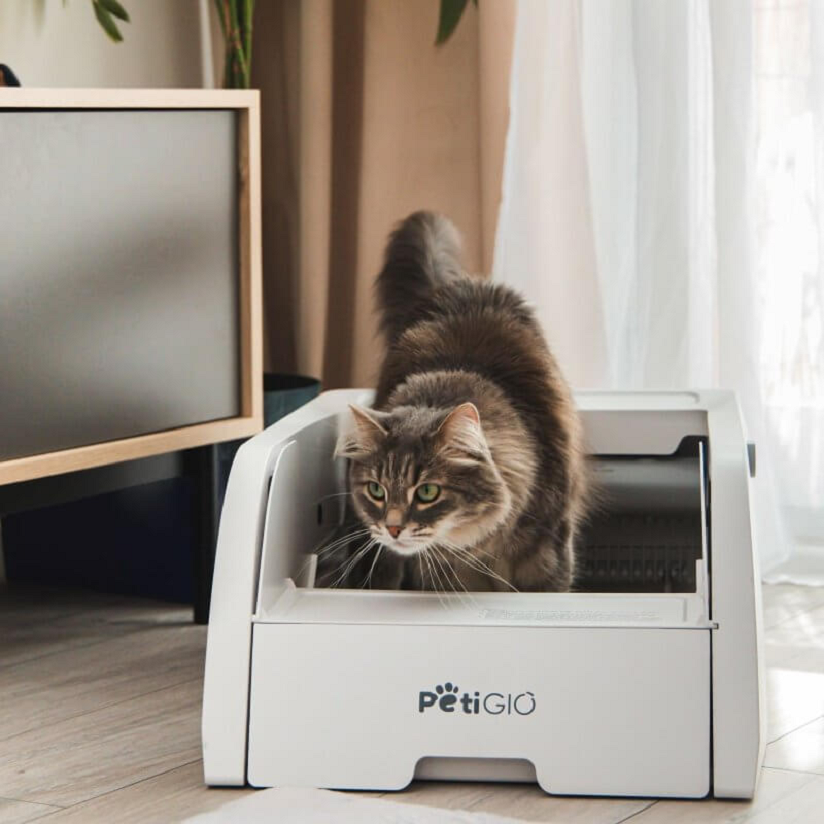 PetiGIO Care Smart samočistící toaleta pro kočky