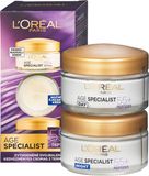 L'Oréal Paris Age Specialist 55+ duopack - denní + noční krém proti stárnutí pleti