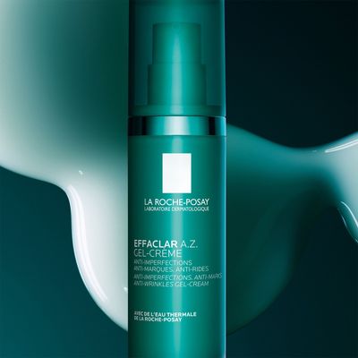 La Roche-Posay Effaclar A.Z Gelový krém proti nedokonalostem a stopách stárnutí 40 ml