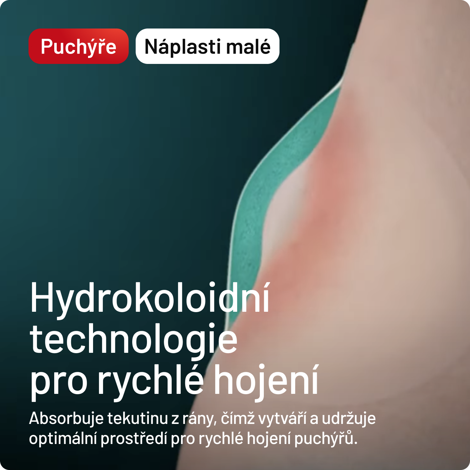 Compeed Náplast na puchýře malá 6 ks