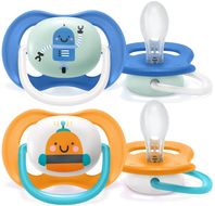 Philips Avent Šidítko Ultra air Play 6-18m chlapec 2 ks