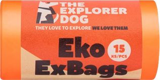 Explorer dog Sáčky recyklované na psí exkrementy 15 ks