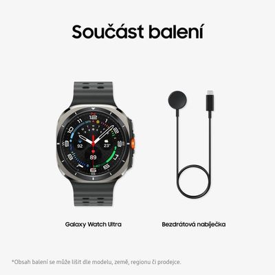 Samsung Galaxy Watch Ultra (2025) LTE stříbrný titan