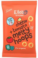 Ella's Kitchen BIO křupavé kroužky se sýrem a rajčaty 20 g