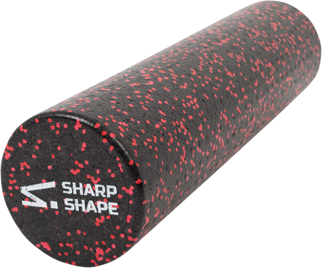 Sharp Shape Masážní válec Foam roller 60 cm, červeno-černá barva
