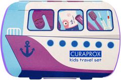 Curaprox Travel set KIDS fialový