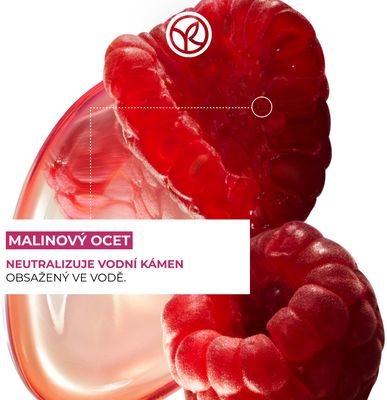 Yves Rocher Šampon na barvené vlasy s malinovým octem 300 ml