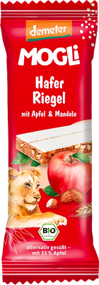 MOGLi BIO ovesná tyčinka s jablkem 25 g