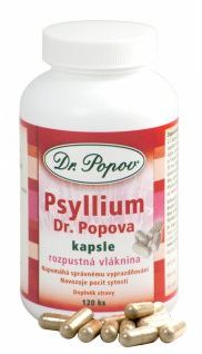 Dr.Popov Psyllium 120 kapslí