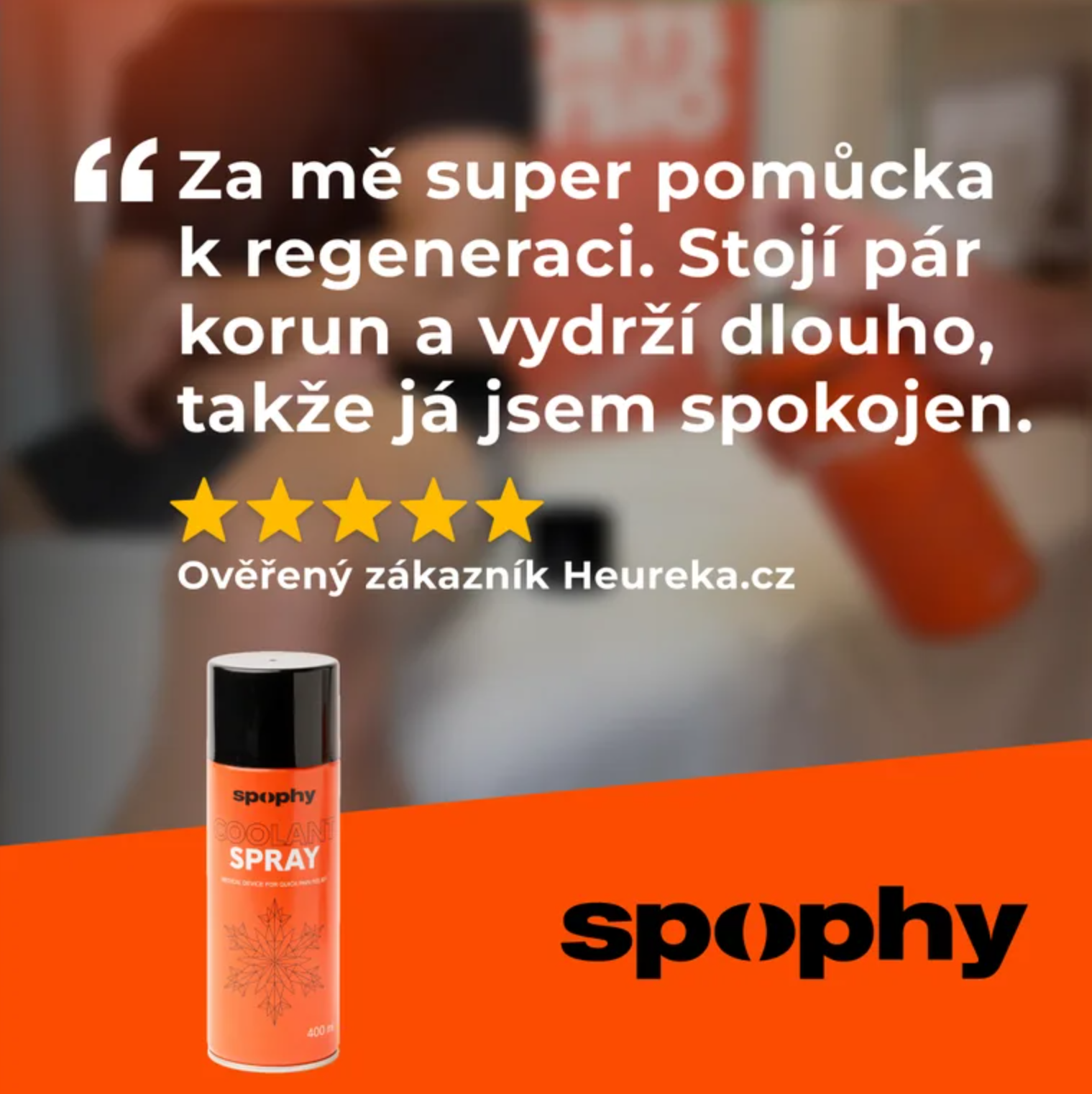 Spophy Coolant Spray Chladicí sprej 400 ml