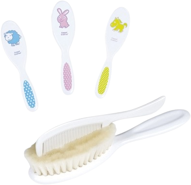 Canpol babies Hřeben a kartáč de Luxe 2 ks