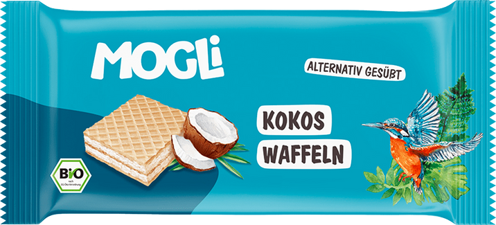 MOGLi Bio kokosové oplatky 15 g