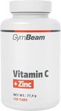 GymBeam Vitamín C + zinek 120 tablet