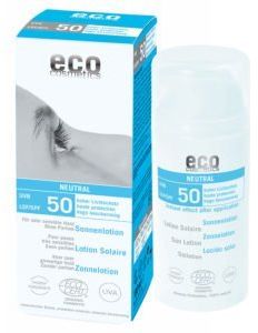 Eco Cosmetics Opalovací krém Neutral bez parfemace SPF 50 BIO 100 ml
