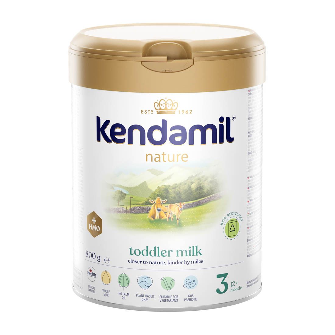 Kendamil BIO Nature počáteční mléko 1 HMO DHA+