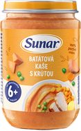 Sunar Příkrm batátová kaše s krůtím masem 6m+, 190 g