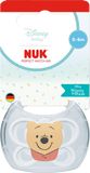 Nuk Dudlík Perfect Match AIR DISNEY Medvídek Pú WHITE 0-6m