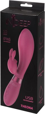 Indeep Dobíjecí vibrátor Theona Magenta