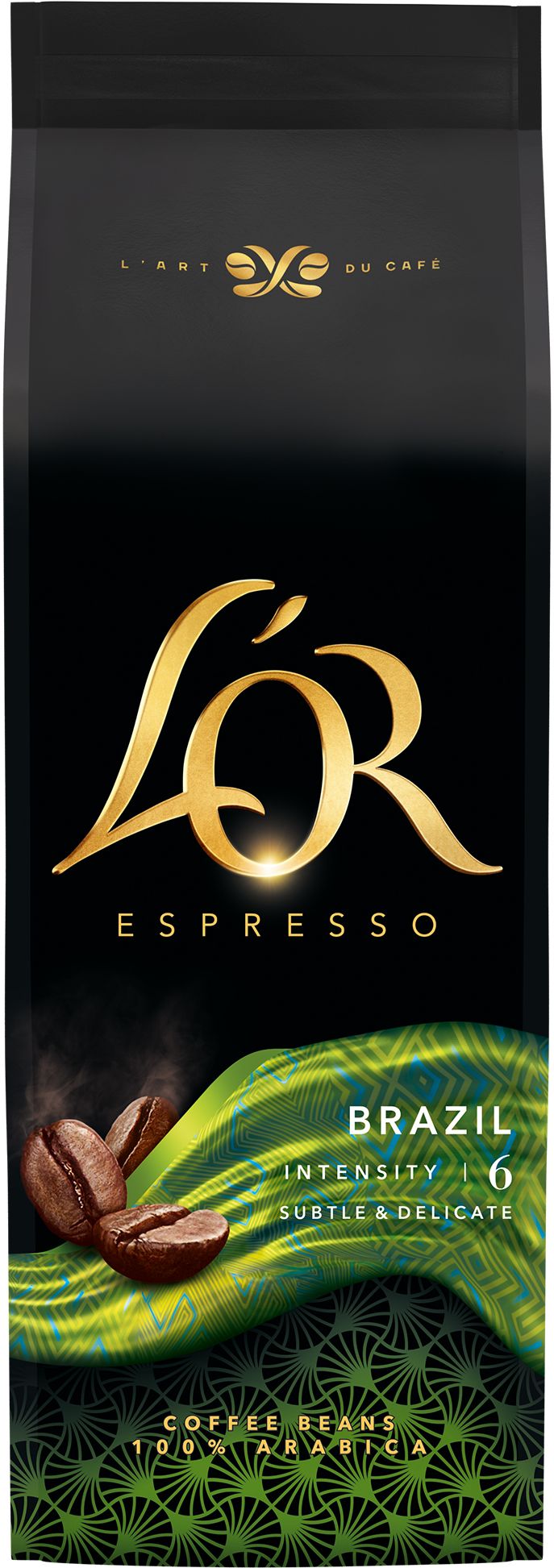L´Or Káva Espresso Brazil zrnková káva