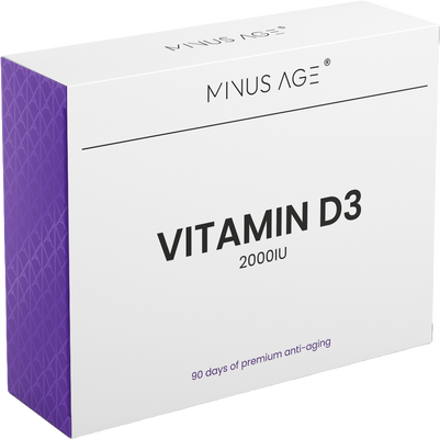Minus Age Vitamin D3, 90 kapslí