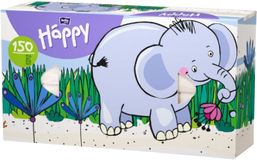 Bella Baby Happy kapesníky mix (slon, opice, chobotnice) 150 ks