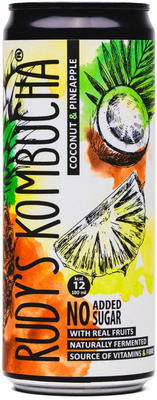 RUDY'S Kombucha - Kokos & Ananas 330 ml