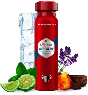 Old Spice WhiteWater Deo sprej se svěží vůní 150 ml