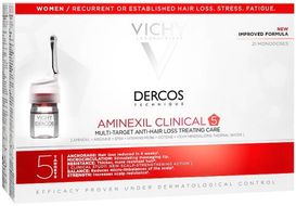 Vichy Dercos Aminexil clinical 5 multiúčelová kúra proti vypadávání vlasů pro ženy 21 x 6 ml